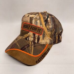 Caterpillar Hat Men OSFM Brown Camo Built For It Realtree MAX4 Workwear Gorpcore